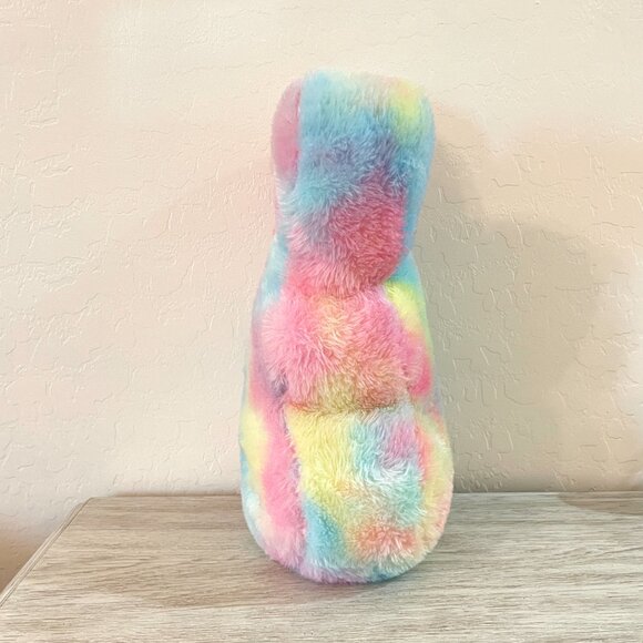 Peeps Stuffed Bunny Pastel Multi Color Plush Easter Rabbit Tie Dye 🐰 - Picture 6 of 11